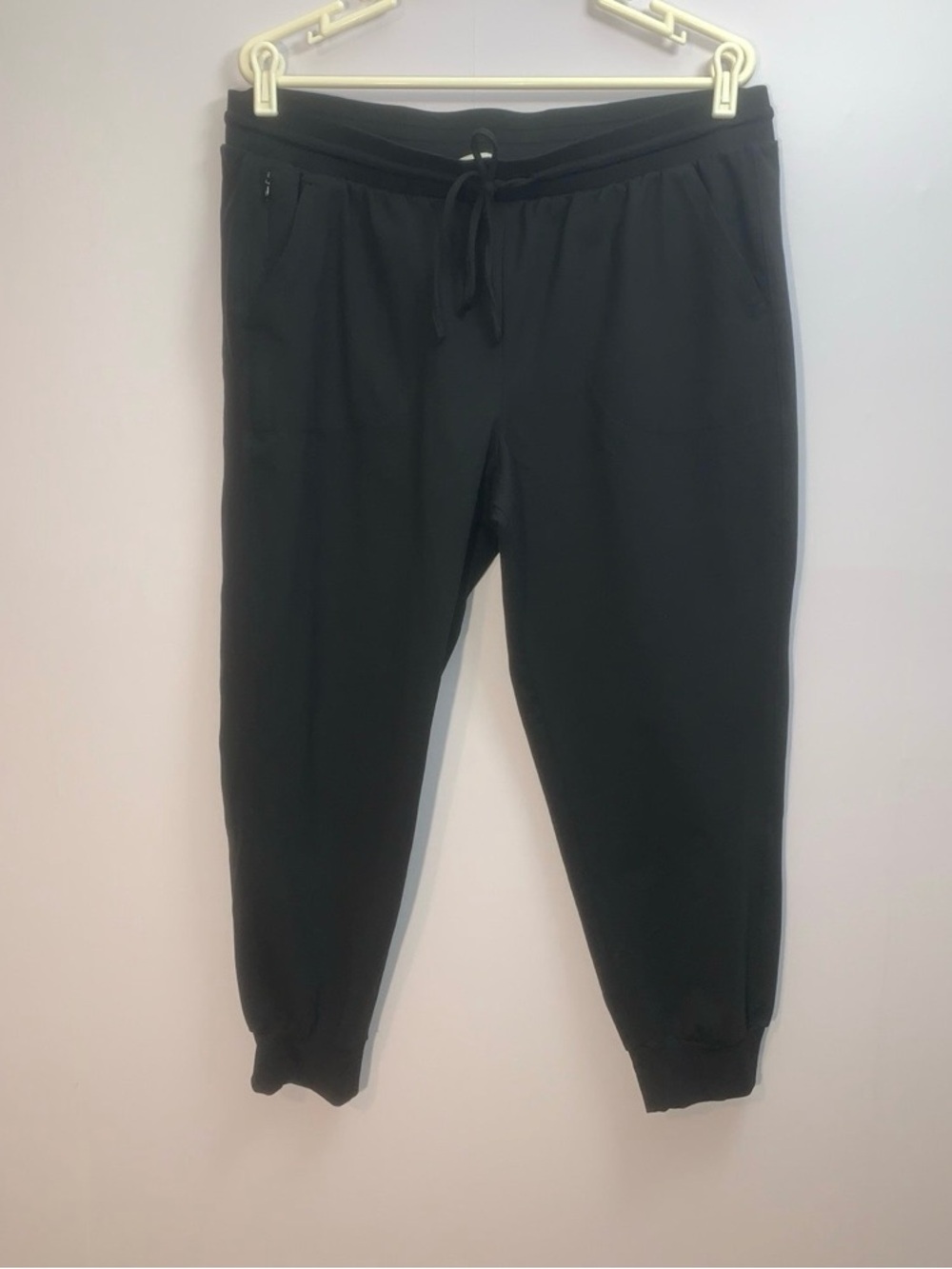 Rachel Zoe Black Drawstring Jogger Pants Size XL